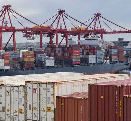Fast container identification at terminal gates